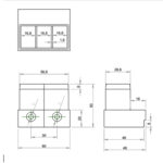 Thermal Break Profile for 40-60mm Panel - Omega Joint - Image 2