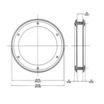 Round View Glass-25mm - Image 3