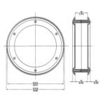 Round View Glass-45mm - Image 3
