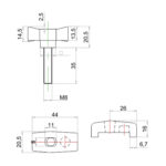 Panel Lock 8mm - Image 3