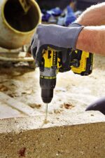 Stanley Cordless Hammer Drill- 18V 2.0 Ah/ Li-Ion Battery with Charger/ Yellow - Image 4