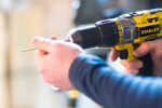 Stanley Cordless Hammer Drill- 18V 2.0 Ah/ Li-Ion Battery with Charger/ Yellow - Image 3