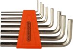 Black+Decker 8 Pieces 1.5-6 mm Steel Hexkey Set, (Orange/Black) - Image 2