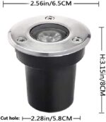 Underground Light LED Buried lights Path Light Yard Garden,High Power Outdoor Decorative Spotlight - Image 3