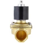 Pi Controls Europe Brass 2 Way Solenoid Valve