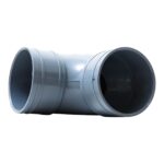 UPVC Bend with Door Lid Pipe Fitting, 3 inch- Light Grey - Image 3