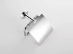 Fashion Home Toilet Paper Holder/Roll Dispenser Wall Mounted with Lid - Image 3