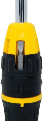 STANLEY -  MULTIBIT RATCHETING SCREW DRIVER /10 BITS - Image 2