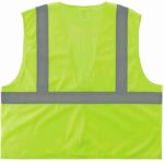 SAFETY JACKET GREEN FABRIC TYPE - SMALL - Image 2