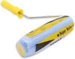 Paint Roller with Plastic Handle/ Strong, Durable and Lightweight for use Indoors & Outdoors Yellow/Blue 9 inch - Image 3