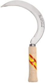 Gardening Grass Sickle with Wooden Handle - Image 2
