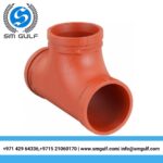 Grooved straight tee (Equal tee)