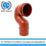 UPVC TP-Trap Pipe Fitting, 4' inch/Red