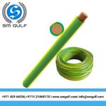 RR Multi Strand Pure Copper Single Core Flexible Cables Roll (1mm, Yellow Green)