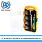 UKEN RATCHET SCREW DRIVER SET-22 PCS