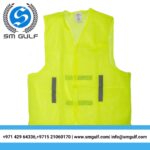 SAFETY JACKET GREEN MESH TYPE - MEDIUM