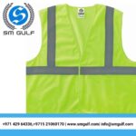 SAFETY JACKET GREEN FABRIC TYPE - SMALL