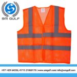 SAFETY JACKET ORANGE MESH - 2