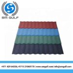 Metal Roof -Tiles Stone Chips Finished Tile