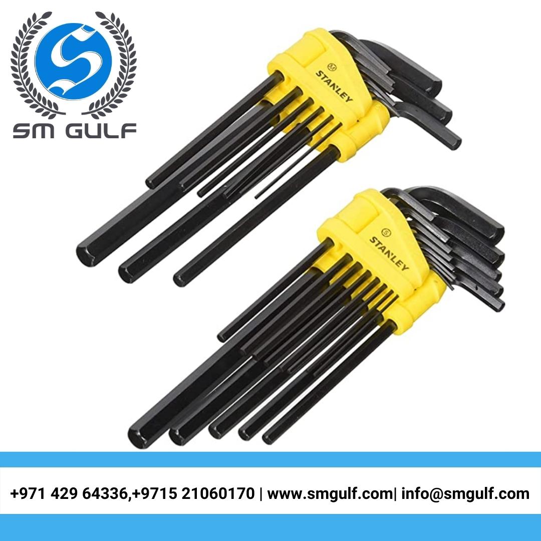 1655627687-1708362267-3.jpg STANLEY Hex Key Set, Long Arm (18.5 x 4 x 25) - Image 1