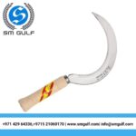 Gardening Grass Sickle with Wooden Handle