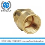 Brass female to copper connector