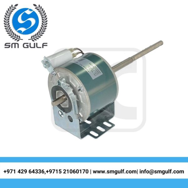 Air Conditioning Fan Coil Motor Capacitance Double Shaft Flat
