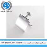 Fashion Home Toilet Paper Holder/Roll Dispenser Wall Mounted with Lid