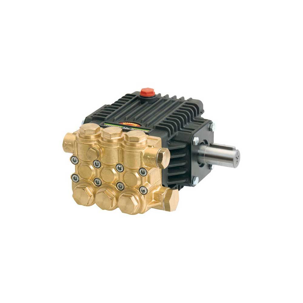 cat10-p-4 General Pump Pump, Triplex, 3GPM@3000PSI, 1750 RPM, 24mm Solid Shaft - Image 1