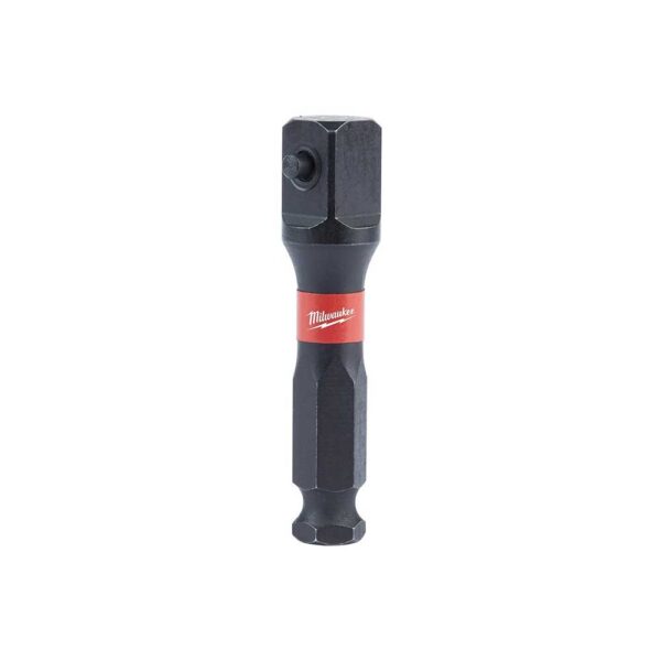 Milwaukee SHOCKWAVE Lineman's 7/16 to 1/2 Impact Socket Adapter